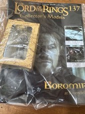 Eaglemoss Lord of the Rings Issue 137 Hand Painted Figure Boromir