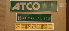 Atco Balmoral 17S. Sticker