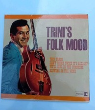Trini Lopez. Trini's Folk Mood .7"45 E.P Record Issued 1965 . VG + VG +