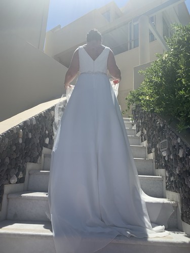 Grecian wedding dress size - grecian,