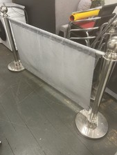 Crowd/queue barrier posts, cafe, nightclub, events 