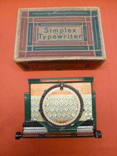 BOXED 1920s AMERICAN 'SIMPLEX'