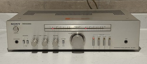 Vintage sony 343 integrated - vintage,