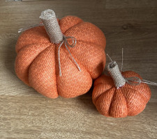 Fabric Pumpkins x 2 by Tesco