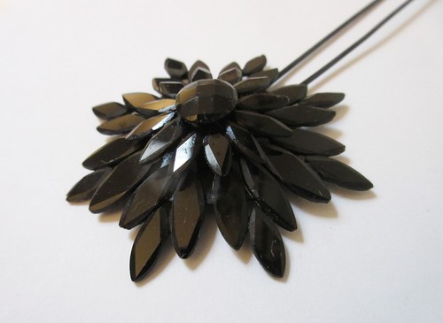Antique hairpin black vauxhall - antique,
