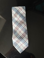 Burberry Silk Tie - Light Blue