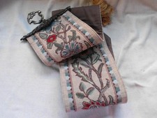 TAPESTRY BELL PULL ~ MODERN PIECE in VINTAGE STYLE