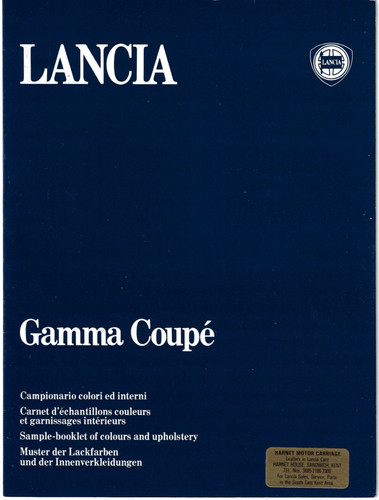 Lancia gamma coupe colour - gamma,