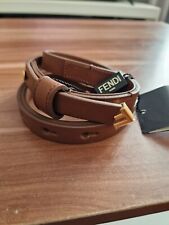 FENDI BROWN CALF LEATHER
