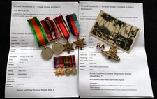 Original ww2 medal grouping - medal,