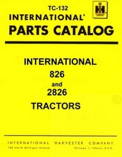 Farmall international 826 2826 - farmall,