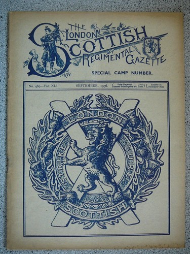 The london scottish regimental - scottish,