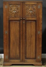 Old charm linenfold oak - old,