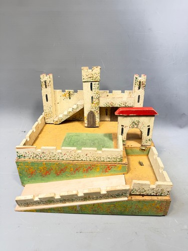 Wooden toy castle - wooden,