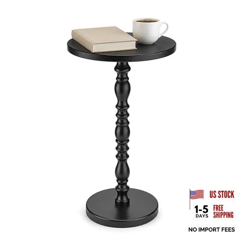 Round side table solid - -,