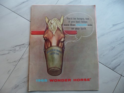 1965 wonder horse catalog - horse,
