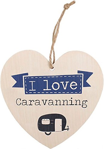 Love caravanning wooden - caravanning,