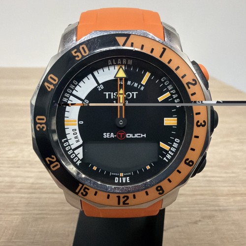 Tissot sea touch orange - tissot,