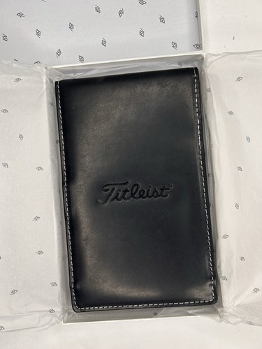 Nib titleist black - black, leather