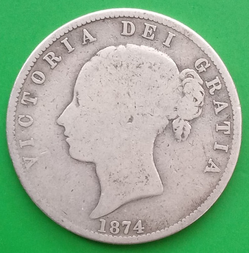 1874 victoria silver - 1874,