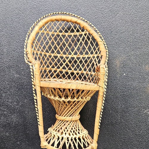 Vintage miniature wicker - vintage,