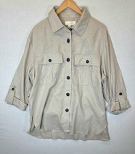 Zara Utility Shirt Womens Size
