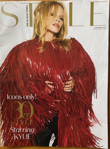 Kylie minogue style magazine - style,