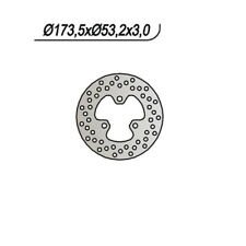 Brake Disc R+L NG 651