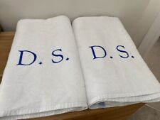 2x Sola Textil White Hotel Bath Sheet XL Lounger Beach Towels 90 x 190cm