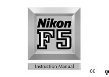 NIKON F5  PRINTED INSTRUCTION
