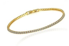 Yellow gold finish created