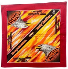 Harley Davidson Red Bandana