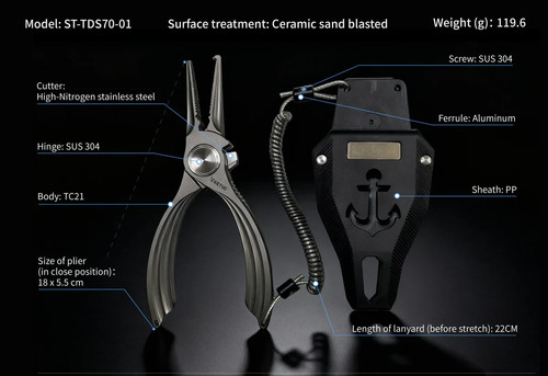 Ketuo kedge titanium fishing - ketuo,