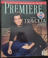 Premiere Magazine March 1990 John Travolta