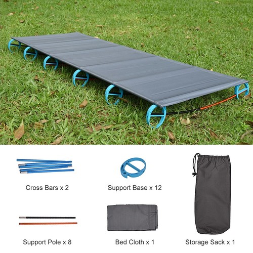 Camping bed kit aluminum - bed, alloy