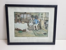 Vintage Framed Print Cecil Aldin 'Tom Smart And The Widow' 