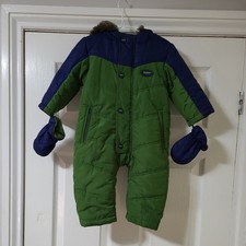 Ted Baker Baby Green Navy Snow