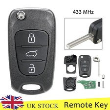 433Mhz Remote Key Fob Case 3Button For For Kia Rio Seed SeedPro Picanto Sportage