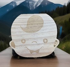 Baby Boy Wood Box Organizer Keepsake Milk Teeth Storage Children Umbilical **NEW