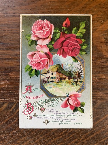 World war birthday postcard - 1,