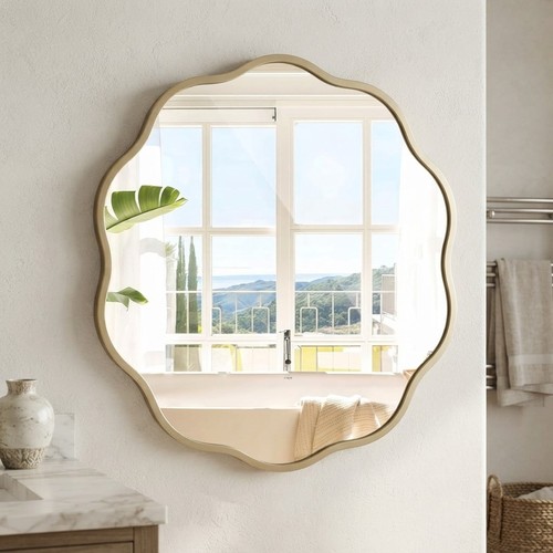 Frameless wavy round - 30,