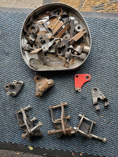 CB900F/CB750F Super Sport parts, engine mounting and other bodywork brackets etc