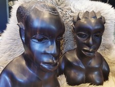 Pair Of African Ebony Male &