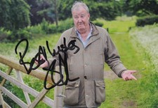 Jeremy Clarkson Hand Signed 6x4 Photo Autograph Genuine Clarkson’s Farm TV