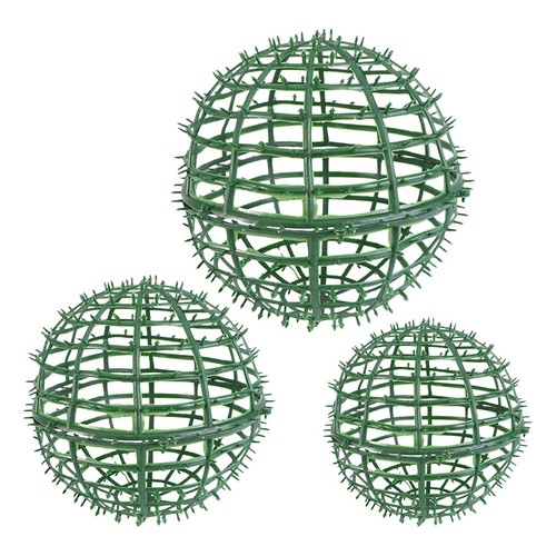3pcs durable green plastic - green,