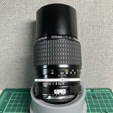Nikkor 200mm f/4 - vintage manual telephoto lens with Nikon F Ai lens mount