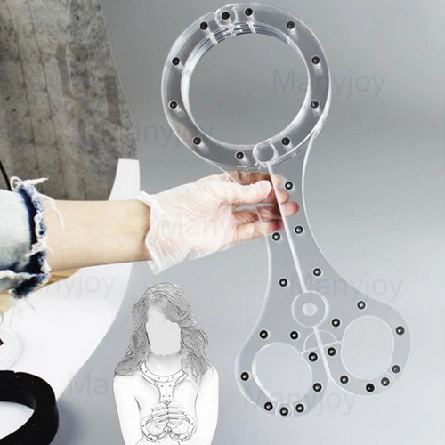 Transparent neck collar - transparent,