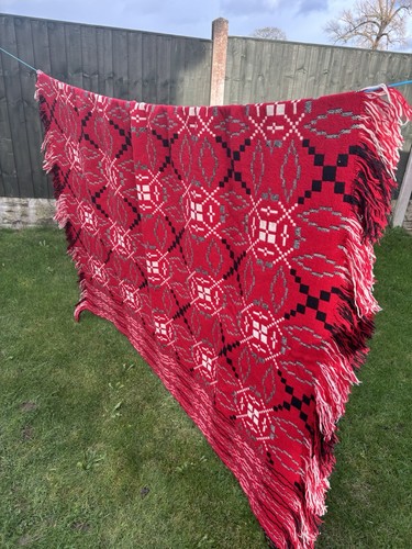 Large vintage welsh wool - large,