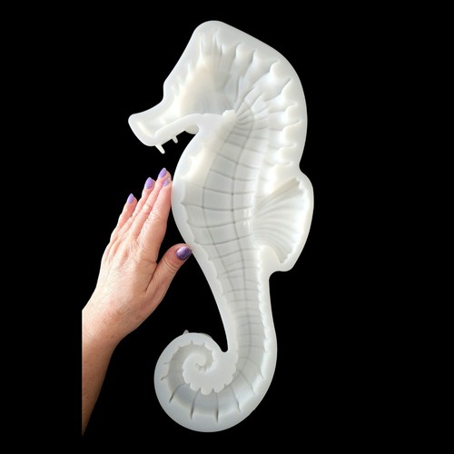 Giant seahorse silicone - silicone, mold