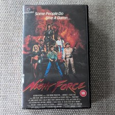 Nightforce (1987) VHS Tape -